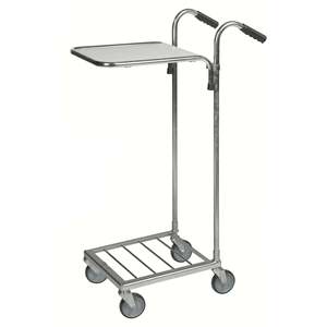 <b>Mini</b> <b>Hand</b> Trolley with Waterproof PP and PU Surface Metal and Steel Material for Supermarket Outdoor Use Mesh Basket Trolley - Product Image 1