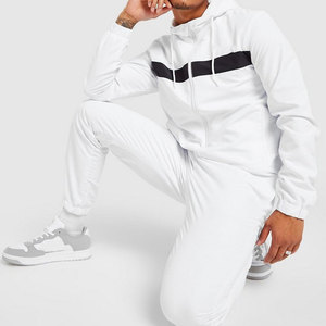 Conjuntos Deportivos Personalizados para Hombre, Chaqueta con Capucha y Cremallera de Algodón para Invierno, Pantalones Jogger, Conjuntos de Gimnasio Unisex con Logotipo Impreso - Product Image 3