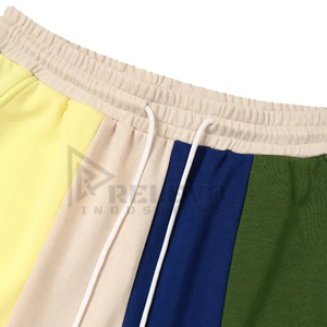 ชุดเซ็ตเสื้อผ้าขาสั้นหลากสีแบบใหม่ สั่งทำได้ ชุดเซ็ตสองชิ้นสำหรับฤดูร้อน ล้างสีแบบ Acid Wash สำหรับผู้ชาย ระบายอากาศได้ดี ขายส่งแบบเปล่า - Product Image 6