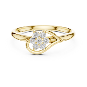 Bague ouverte réglable tendance 18K pour filles Style minimaliste - Product Image 5