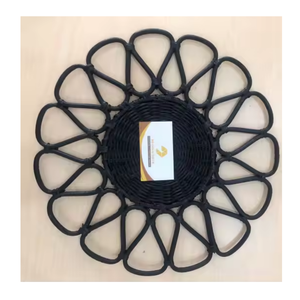 Beautiful Eco Friendly Rattan Plate And Rattan <b>Placemat</b> Handmade For Stylish Dining Table Decoration And Serving - Product Image 2