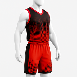 Ensemble d'uniformes de basket-ball professionnel pour adultes et jeunes Maillot et short confortables en tissu à séchage rapide - Product Image 4