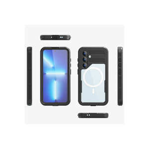 Coque de protection antichoc en silicone compatible MagSafe, étanche, pour Samsung Galaxy S24 Plus 5G A55 - Product Image 2