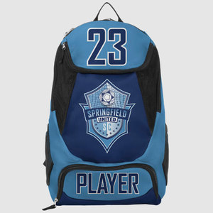 OEM Sublimation Team <b>Backpack</b> Durable Cordura Soft Zipper Closure Sports School Travel Bag with Logo Printing SSB-0125 - Product Image 4