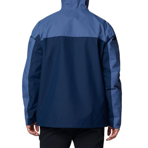 Veste de pluie d'hiver de style de rue pour hommes Vêtements d'extérieur décontractés avec col montant Tissu à capuche Veste de pluie de haute qualité - Product Image 2