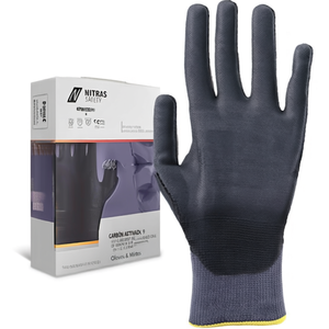 Gants 8700ESD3D Taille 9 Gris/Noir EN 388/EN 407/EN 16350 PPE II NITRAS - Lot de 12 Gants et Mitaines - Product Image 2