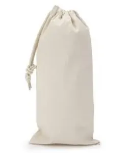 Sac à linge en coton recyclé, sac à linge épais en vrac, sac à cordon promotion logo OEM design imprimé
