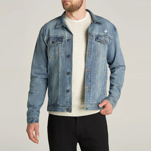 <b>Lightweight</b> & Breathable Material Top Manufacturer High Street <b>Denim</b> <b>Jacket</b> 100% Quality Quick Dry Men <b>Denim</b> <b>Jacket</b> For Adults - Product Image 1