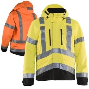 เสื้อแจ็คเก็ตกันหนาวแบบมีฮู้ด ซิปปิด ขนาดใหญ่พิเศษ คุณภาพดีเยี่ยม สไตล์สุดหรู ใส่สบาย กันน้ำ ผลิตจากไนลอนและขนแกะ - Product Image 4