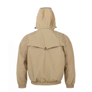 Sudadera con Media Cremallera para Hombre, Corte Regular, Gris Lavado, Tejido de Punto, Estilo Informal, Chaqueta de Invierno, 100% Algodón - Product Image 2