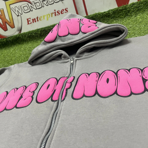 Cotton Thick Screen Print Hoodies Oversized <b>Pullover</b> Custom 3d Puff Print Hoodie Quick Dry Casual Wear Cotton Made Hoodies - Product Image 1