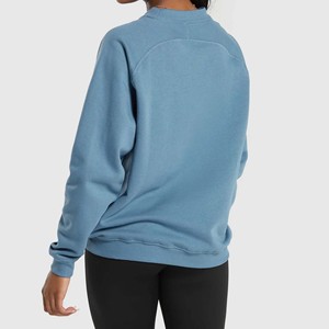 Conjunto Deportivo de Terciopelo para Mujer, Primavera 2026, Sudadera con Capucha Oversize y Top Corto, Ropa Deportiva Personalizada para Gimnasio, Sudadera de Algodón Orgánico - Product Image 5