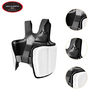 Protector de Pecho para Boxeo de Piel Sintética PU, Color Blanco, Nuevo, del Mejor Proveedor, OEM ODM, de ABDULLAH MARTIAL ARTS - Product Image 5
