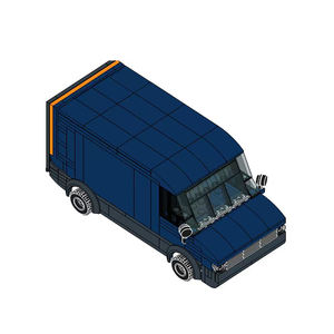 Ensemble <span class=keywords><strong>de</strong></span> blocs <span class=keywords><strong>de</strong></span> construction <span class=keywords><strong>de</strong></span> voitures éducatives en ABS <span class=keywords><strong>de</strong></span> style brique <span class=keywords><strong>de</strong></span> 4,9 mm, personnalisable, avec design 3D et faible MOQ - Product Image 4