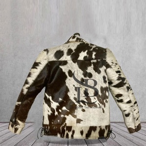 Chaqueta de cuero de vaca de nuevo estilo proveedor al por mayor para hombre chaqueta de cuero de vaca de alta calidad para hombre Impresión de logotipo personalizada - Product Image 5