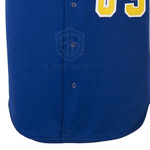 Ensemble d'uniformes de baseball à manches courtes pour hommes, imprimé sur mesure, nouvelle arrivée de vêtements de sport avec col rond, caractéristique respirante de grande taille - Product Image 5