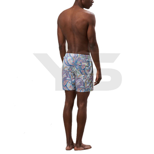 Men's Custom Logo Fitness Board Shorts Quick Dry Sublimated Casual Beach & Jogger Street Swim Shorts - Product Image 5