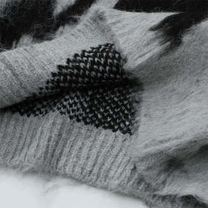 Suéter de Mohair Cómodo para Hombre, Venta al por Mayor, Alta Calidad, Transpirable, Última Tendencia, Totalmente Personalizable - Product Image 3