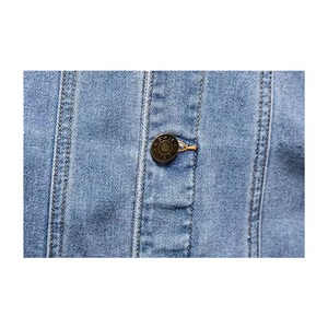 Veste en jean pour hommes, fourniture en usine, veste en jean de style décontracté respirant de haute qualité pour les jeunes - Product Image 6