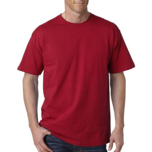 T-shirt long en coton recyclé pour homme, 100 % coton, style décontracté, design uni, motif uni, 180 GSM, col rond, manches courtes - Product Image 2