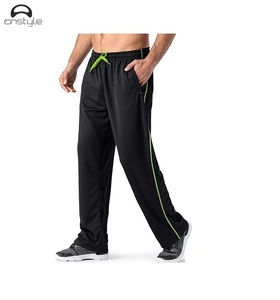 Pantalon d'été en polyester mince Pantalon décontracté pour homme Pantalon respirant en maille ample Climatisation Pantalon pour homme Pantalon de survêtement à séchage rapide - Product Image 1