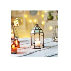 Linterna de luz colgante con forma de globo de huracán decorativa de metal personalizada al por mayor elegante para centro de mesa de decoración del hogar - Product Image 5
