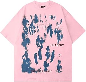 Camiseta Hip Hop para Hombre, Estilo Holgado, Personalizada con Gráficos DTG, Lavado Ácido Vintage, Patrón 3D, Camisetas Personalizadas - Product Image 2