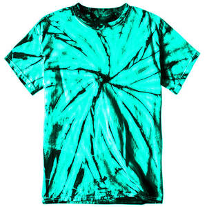 Camiseta Tie Dye Ecológica 100% Algodón para Hombre, Corte Holgado, Estampado Gráfico Personalizado, Serigrafía, Camiseta Tie Dye Extra Grande para Hombre - Product Image 1