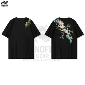 เสื้อยืดผู้ชายขายส่งจากโรงงาน ออกแบบใหม่ล่าสุด คุณภาพดีเยี่ยม พรีเมียม ดีไซน์ปักลาย - Product Image 2