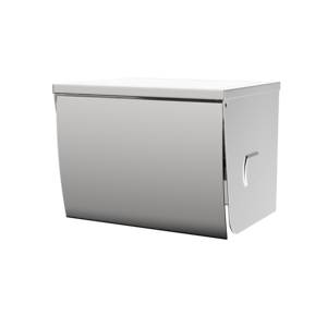 Alta qualità montato a <span class=keywords><strong>parete</strong></span> in acciaio inox wc Roll distributore di tessuto piccolo Volume bagno porta carta per alberghi - Product Image 6