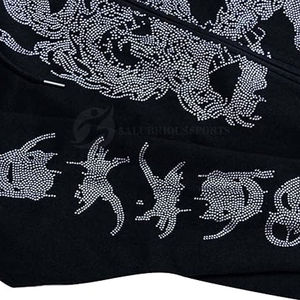 Wholesale High Quality Heavyweight <b>Zip</b> up Fitness Hoodie Custom Patch <b>Hooded</b> Rhinestone Hoodies for Men Oversized Blank Wear - Product Image 4