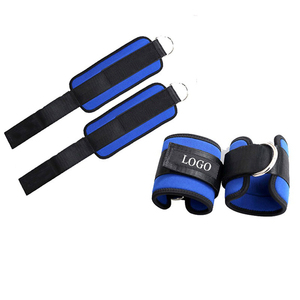 Sangles de cheville en néoprène imprimées personnalisés unisexe, câble réglable, machines, haltères de gymnastique, protection pour haltérophilie, service OEM - Product Image 6