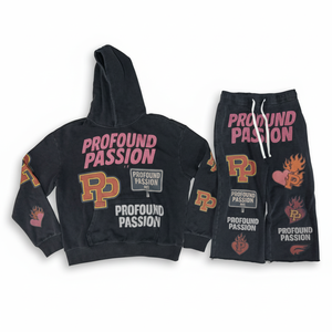 เสื้อพูลโอเวอร์ทรงโอเวอร์ไซส์สไตล์ล่าสุด ราคาสุดคุ้ม ขายดีที่สุด แฟชั่นทันสมัย ราคาประหยัด ล้างสีแบบแอซิด  ชุดวอร์มผู้ชาย  สไตล์โดดเด่น ผ้าฝ้าย 100% - Product Image 1