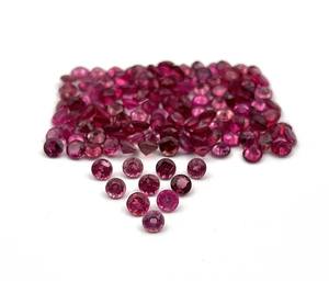 Lote de piedras preciosas sueltas de espinela Rosa natural 1,50-3 MM corte redondo IGI certificado para la fabricación de joyas - Product Image 4