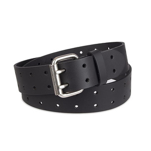 La mejor venta de cinturones de cuero de doble punta de diseñador de lujo 100% cinturones de cuero de vaca genuino acepta embalaje personalizado - Product Image 1