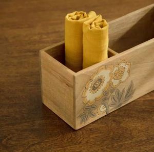 Caddy de cubiertos de madera de diseño antiguo personalizado para cocina, soporte para utensilios de mesa de pared a bajo precio, incluido el soporte para cuchara - Product Image 4