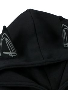 Sudadera con Capucha para Hombre, 100% Algodón Grueso, Bordado Personalizado, Felpa Francesa, Corte Regular, Bolsillo Sólido, Alta Calidad, Negra, Invierno - Product Image 2