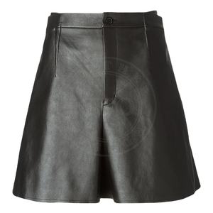Short en similicuir pour femmes du fabricant personnalisé OEM - Product Image 1