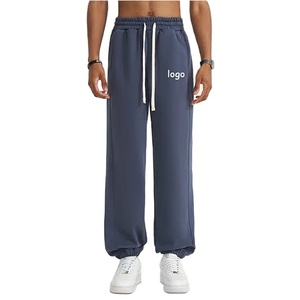 Pantalones Deportivos Casuales de Alta Calidad para Hombre, con Bolsillos, de Lona Mediana, 100% Algodón - Product Image 1