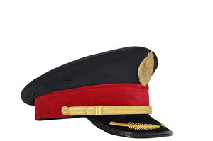 Latest Style Factory Made Wholesale Customized Ceremonial Headgear <b>Peak</b> <b>Caps</b> Adjustable <b>Cap</b> Peaked Hat - Product Image 3