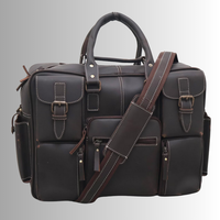 Sac messager en cuir pleine fleur de qualité supérieure en cuir de vachette véritable épaule pour ordinateur portable sacs de voyage à bandoulière
