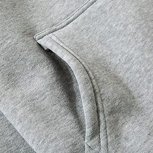 Sweats à capuche chauds d'hiver de qualité personnalisée pour hommes femmes vêtements de loisirs avec étiquettes d'impression privée 3D logo brodé prix de gros - Product Image 3