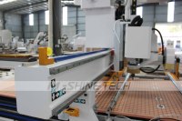 Router CNC de 4 Ejes Jinan M-shine MS10-1530 con Bomba de Vacío NC Studio/Syntec para Grabado en Madera, Muebles/Señalización
