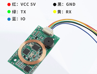 Lector de Tarjetas de Control de Acceso Inteligente con Módulo de Escritura RFID Personalizado, USB/RS232/UART, Sin Contacto, NFC, Doble Frecuencia de 13.56mhz y 125khz