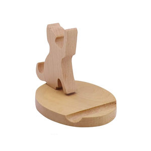 Prix de gros Meilleure qualité ronde Support mobile pour table et bureau Fer et bois Choix de l'acheteur Qualité du bois - Product Image 4