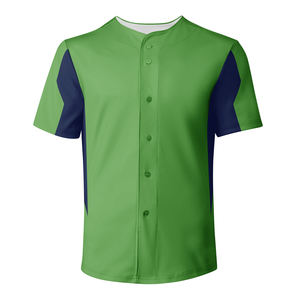 Camiseta de béisbol personalizada con botones, gran oferta, camiseta de béisbol raglán de poliéster 100% en blanco personalizada, camiseta de diseño superior personalizada - Product Image 1
