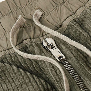 Personalizado de cintura media Track Cargo Jogger pantalón sudor sólido en blanco algodón polar holgado pierna ancha Flare pantalones de chándal hombres 2026 - Product Image 6