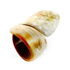 Brazalete de cuerno de búfalo hecho a mano en espiral, joyería al por mayor, pulsera hecha de cuerno Natural para niñas y mujeres, joyería de cuerno única - Product Image 3