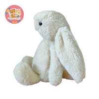 Nouveau lapin en peluche mignon, jouet en peluche doux avec rembourrage en coton PP, couleur et taille personnalisables, 25 cm, unisexe