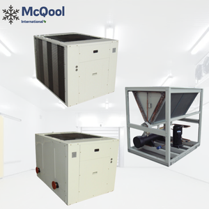 Enfriador refrigerado por aire compatible con ASME de alto rendimiento Conectividad versátil para equipos de refrigeración de sistemas HVAC de hospital - Product Image 1